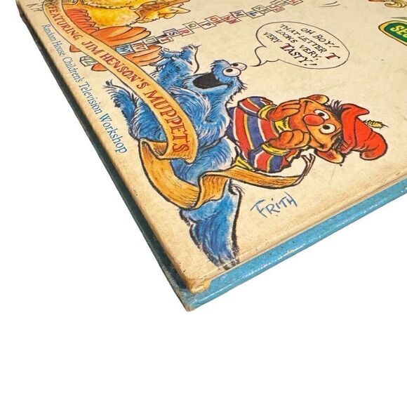 Sesame Street ABC Storybook Hardcover Vintage 1974 Illustrated Children Reading - Picture 4 of 12